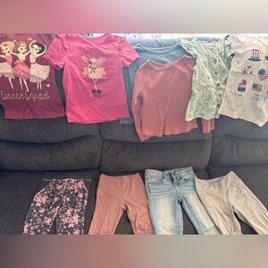 10 pcs of size 4/5 T girls clothing